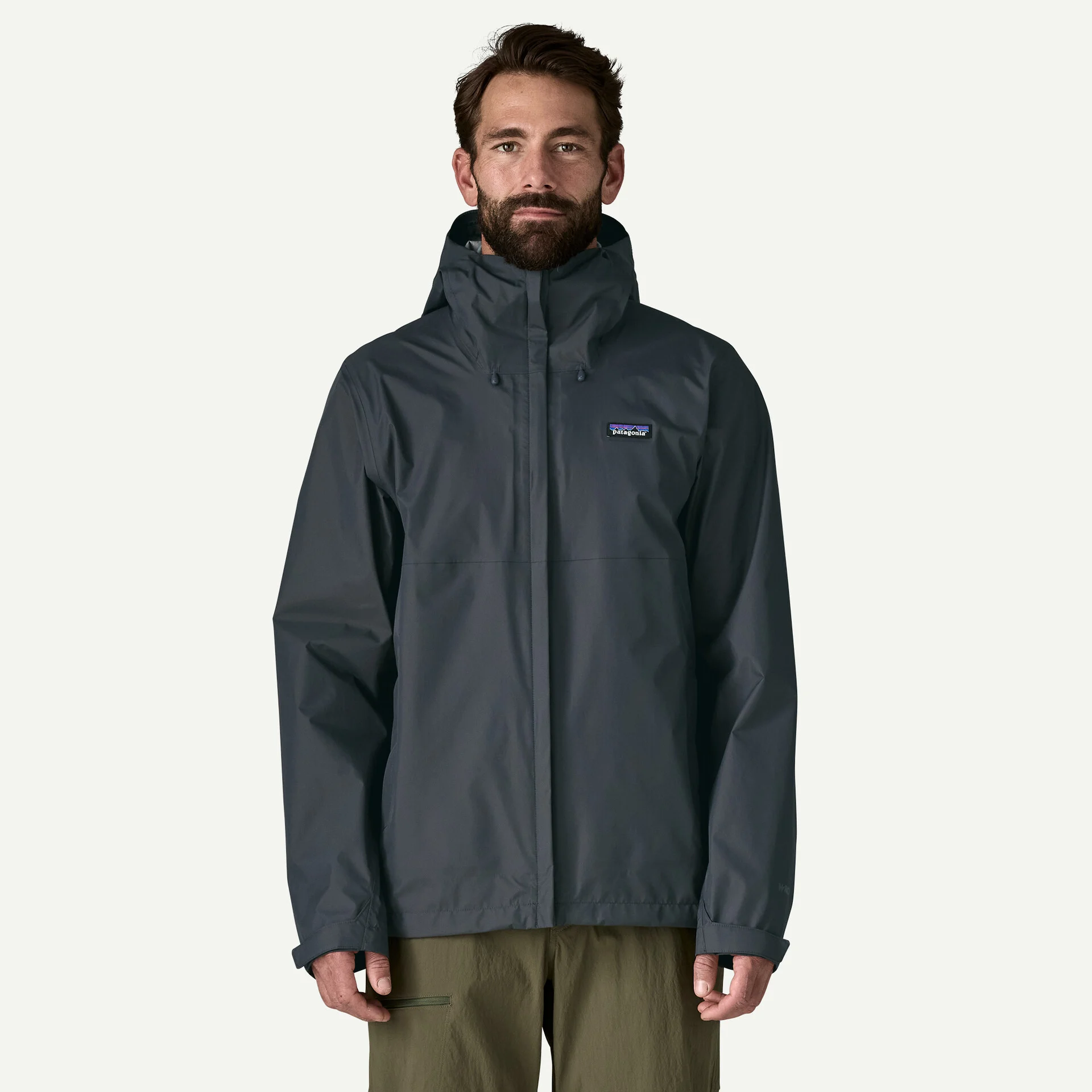 Patagonia Men's Torrentshell 3L Rain Jacket Smoulder Blue - Image 2