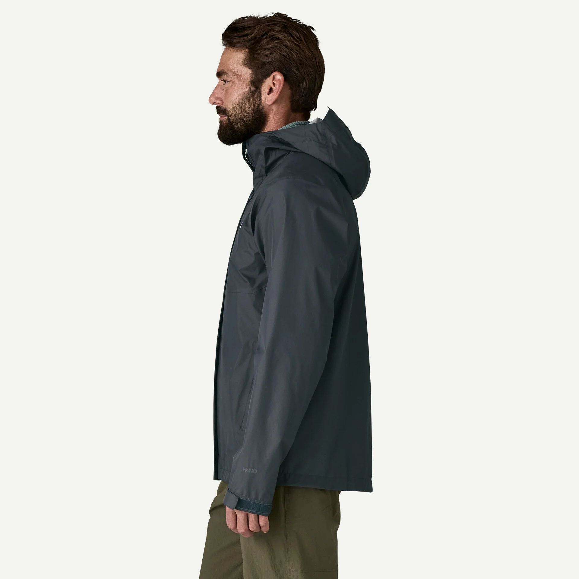 Patagonia Men's Torrentshell 3L Rain Jacket Smoulder Blue - Image 5