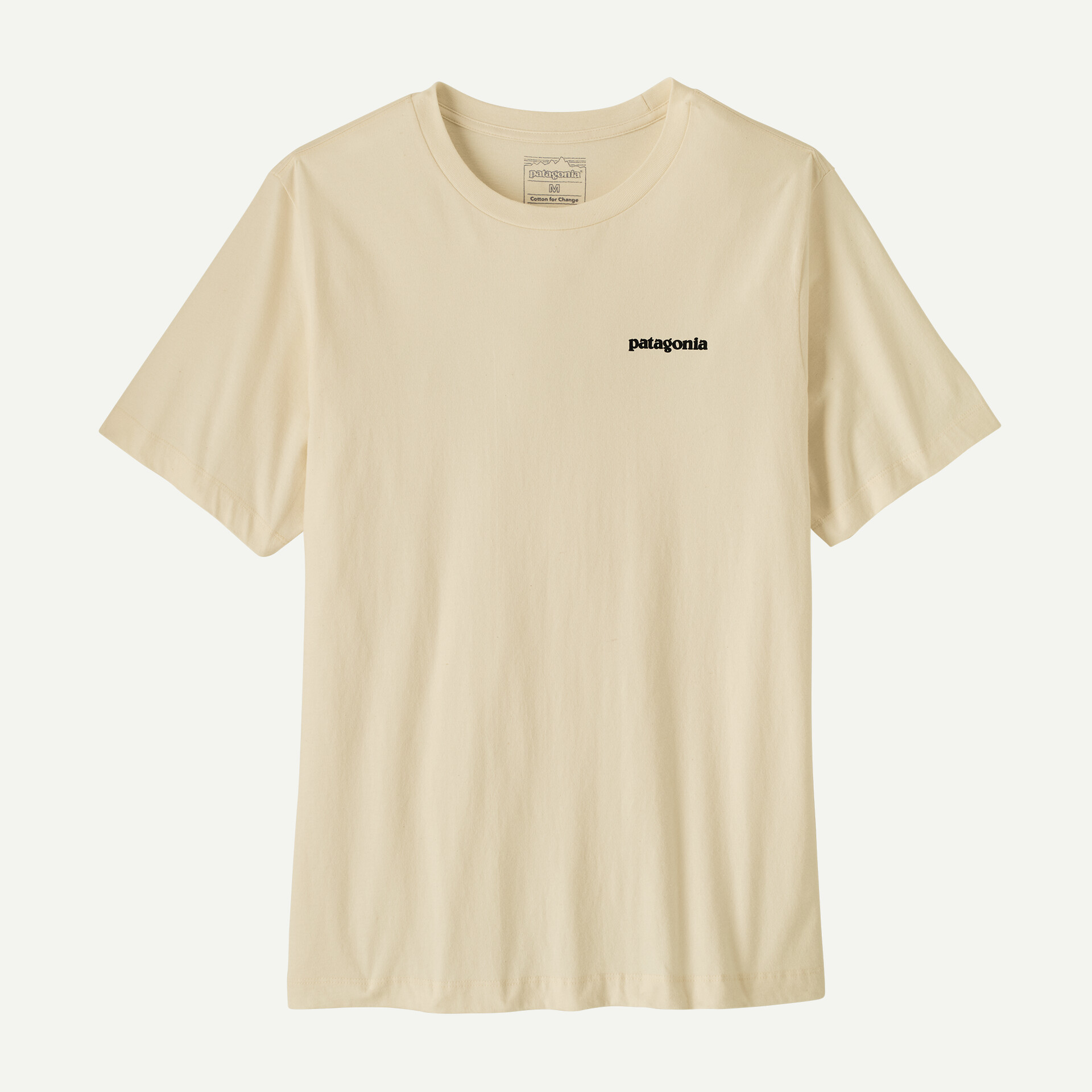 Patagonia Men's Fitz Roy Trout T-Shirt Undyed Natural - Image 2