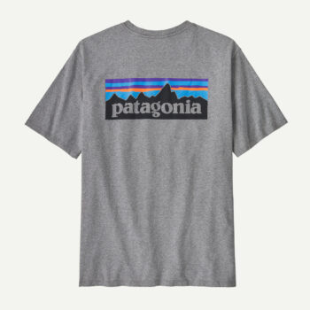 Patagonia Men's P-6 Logo Responsibili-Tee® Gravel Heather